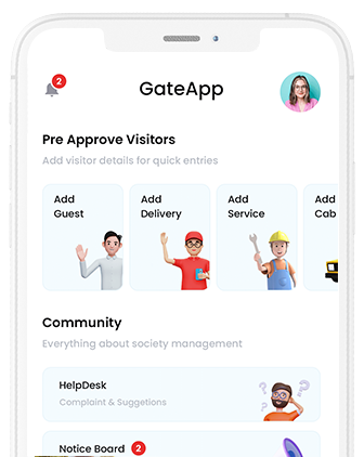 Appsgate - Society Management App with Guard App and User App at Jotech Apps