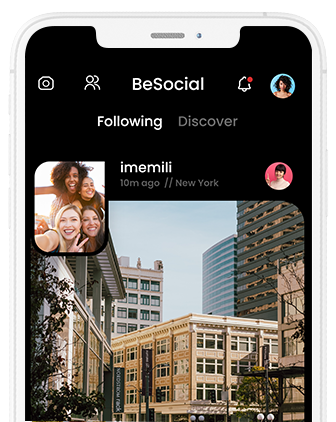 Besocial - Share Your Moments: The Ultimate Social Photo Sharing app  for Expressing Yourself at Jotech Apps