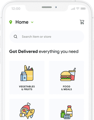 Delivoo - On Demand eCommerce Food Grocery Delivery & Courier App at Jotech Apps