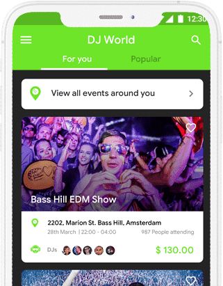 DJ Mania - DJ Event Ticket Booking App at Jotech Apps