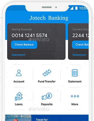 Jotech Banking - Online Banking App, Digital Bank App, Wallet App, Net Banking App, Jotech Banking at Jotech Apps