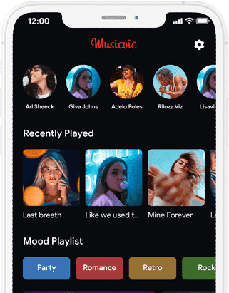 Musicvic - Online Music Streaming App, Music Player App, Music App at Jotech Apps