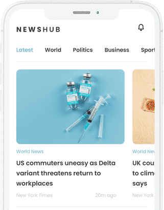NewsHub - Online News App, Blog & Magazine App at Jotech Apps