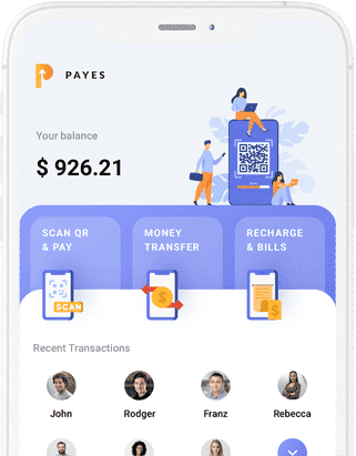 Payes - Online Bill Payment App, Recharge & Booking App, Wallet App at Jotech Apps