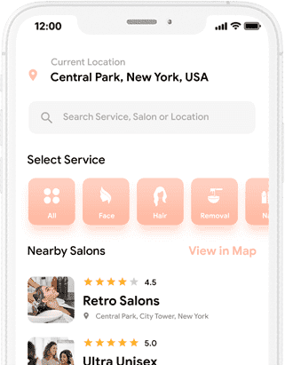 Salonza - Multi Salon Appointment Booking App, Spa Booking App at Jotech Apps