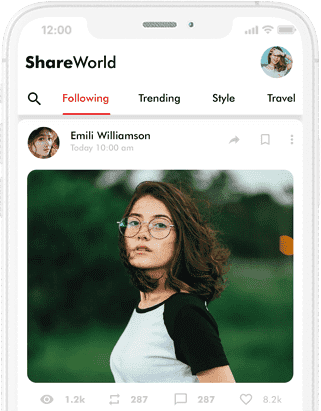 Shareworld - Social Network App, Chatting and Group Chatting App, Video Story Sharing App at Jotech Apps