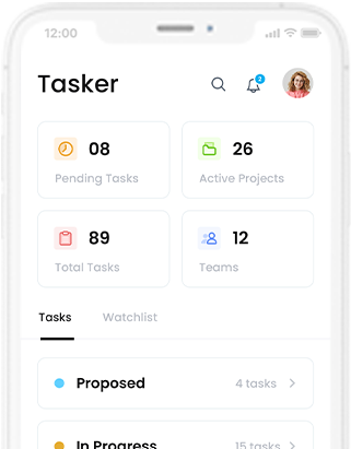 Tasker - Task Management App, Task Organiser App, Task manager App at Jotech Apps