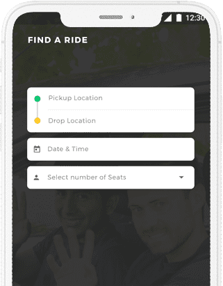 Vroom - Carpooling App, Ride Sharing App with Driver App & Rider App at Jotech Apps