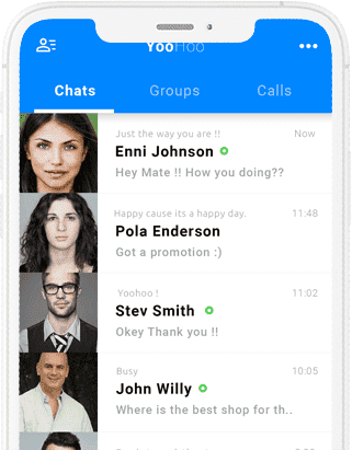 Yoohoo - Chatting App with Voice call, Video Call, voice message at Jotech Apps